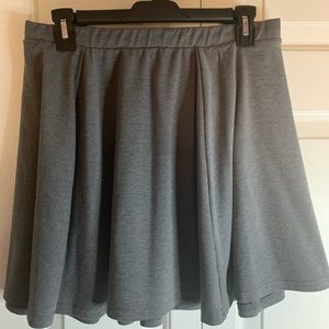 Gray Cotton On Skirt